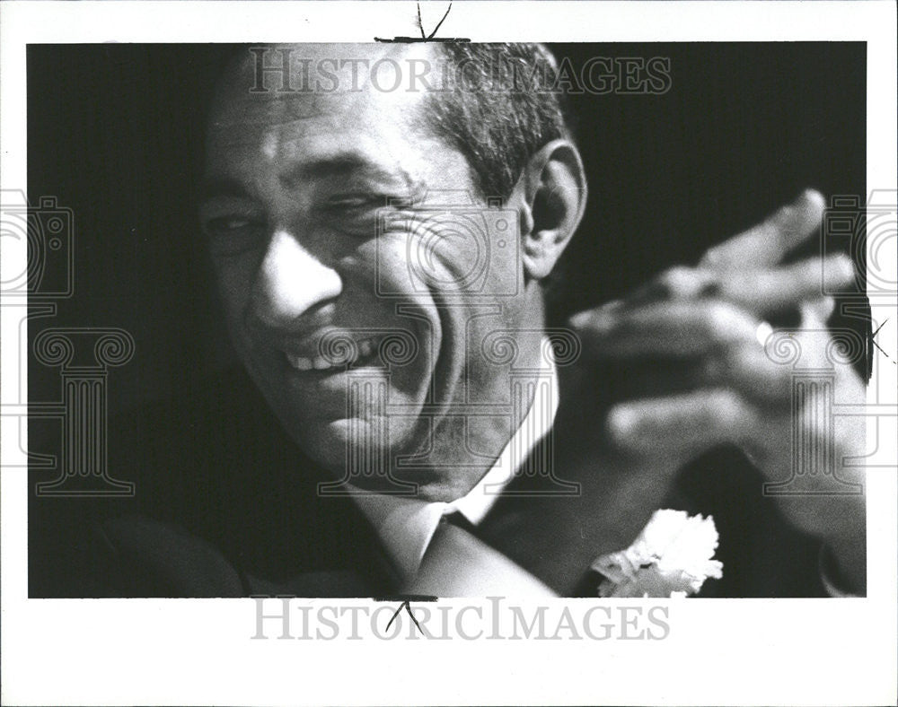 1990 Press Photo New York State Governor Mario Cuomo - Historic Images