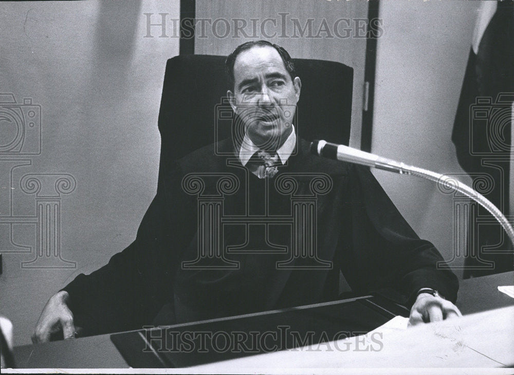 1981 Press Photo Denver County Judge Irving Ettenberg - Historic Images