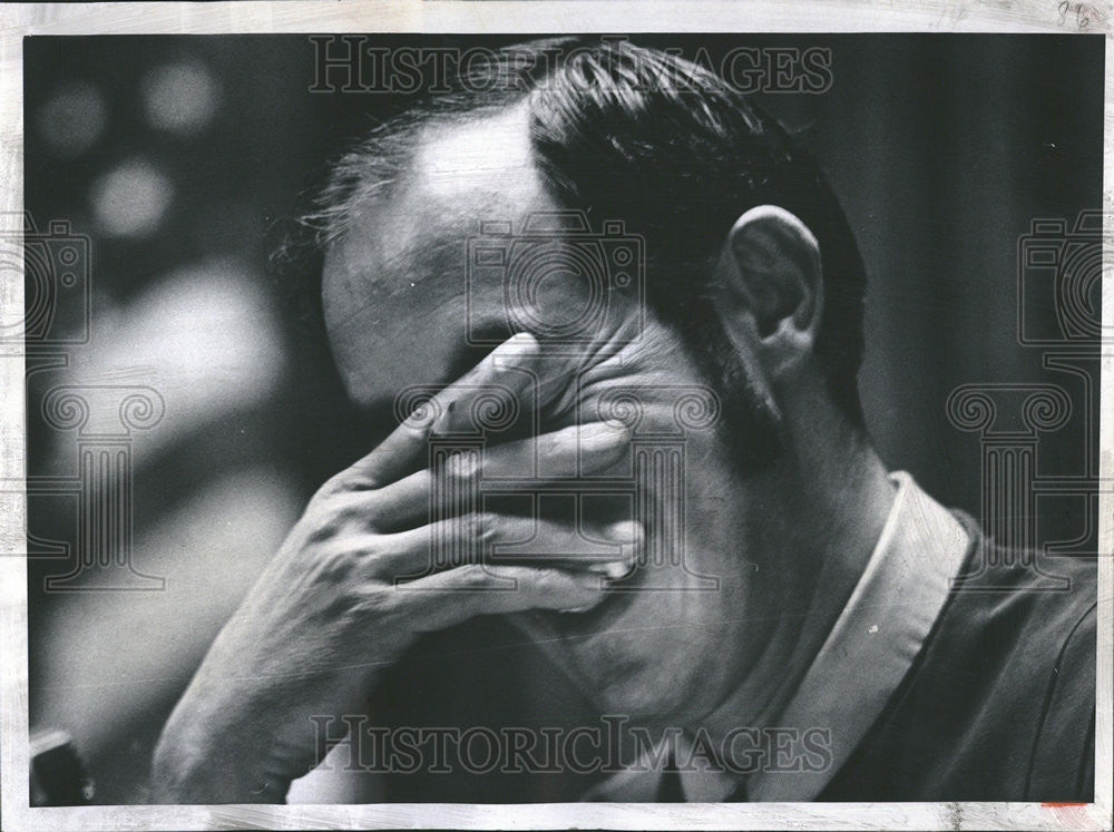 1970 Press Photo Denver County Court Judge Irving Ettenberg - Historic Images