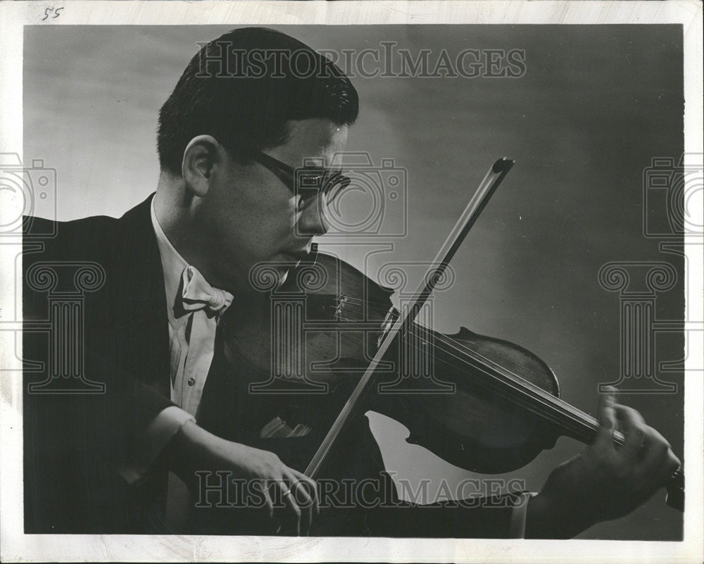 1967 Press Photo Toshiya Eto Violinist Student Shinichi Suzuki - Historic Images