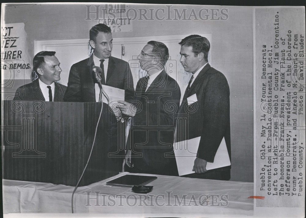 1966 Press Photo Rep. Frank Evans - Historic Images