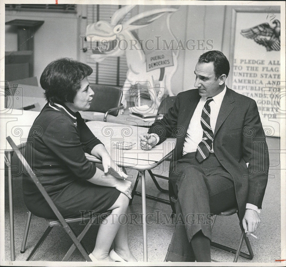 1968 Press Photo Rep. Frank Evans - Historic Images