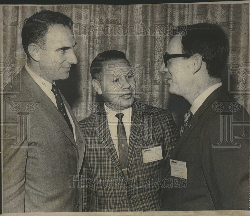 1967 Press Photo Frank Evans Colorado Congressman - Historic Images