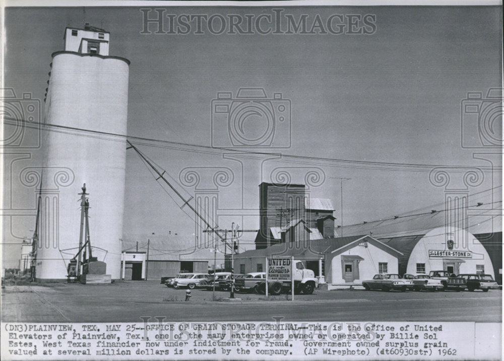 1962 Press Photo Billie Sol Estes - Historic Images