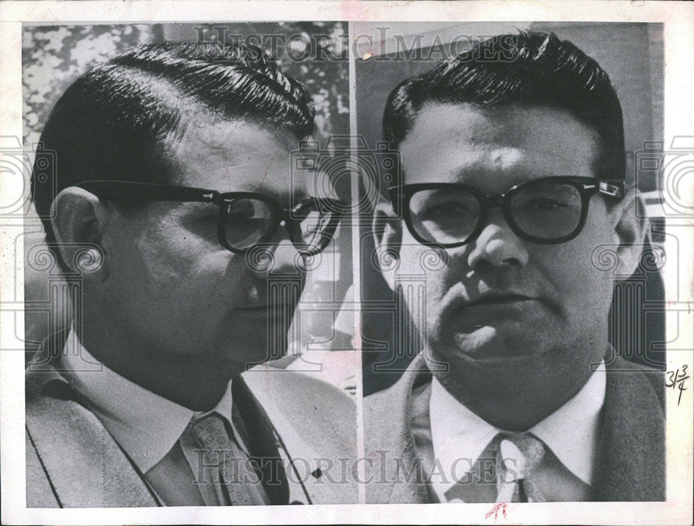 1962 Press Photo Billie Sol Estes Leaves Hearing With Creditors - Historic Images