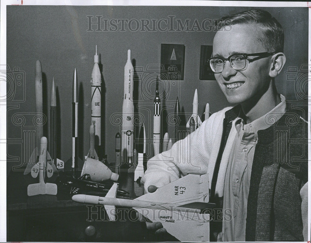 1963 Press Photo John Essman, 17-years-old, won national rocket meeting - Historic Images