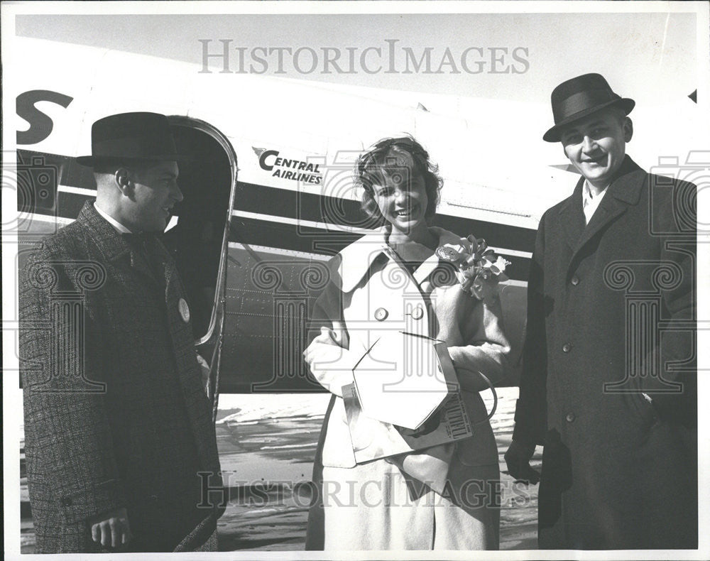 1961 Press Photo Navy Erbert Ennglewood Colorado Liberal Kansas - Historic Images