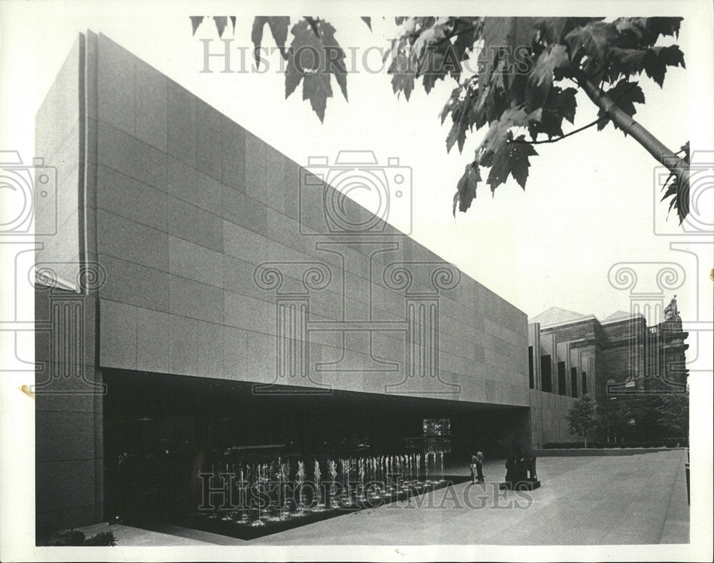1974 Press Photo The $12.5 million Sarah Scaife Gallery, Museum of Art, Carnegie - Historic Images