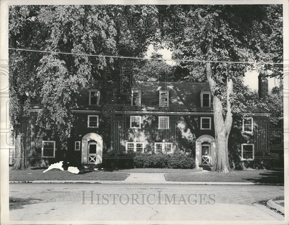 1952 Press Photo Home Economics Illinois State Normal University - Historic Images