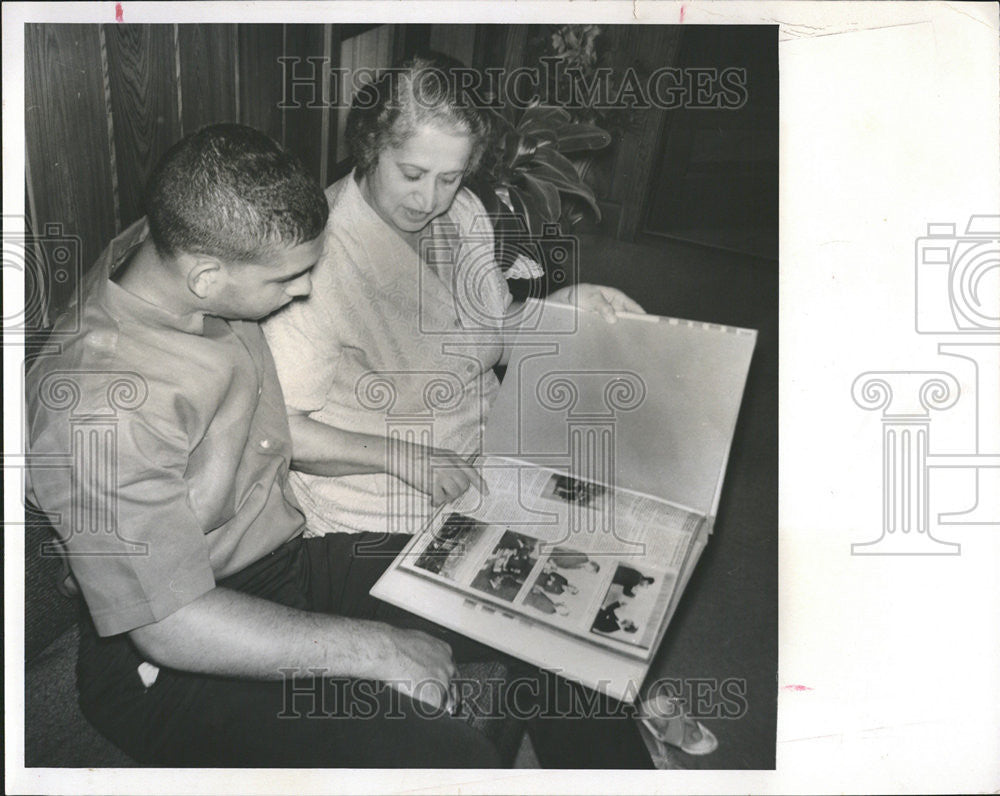 1965 Press Photo Mrs Elias Abraham Tommy Panebranco Fouad Sawaya Perry Lebanon - Historic Images