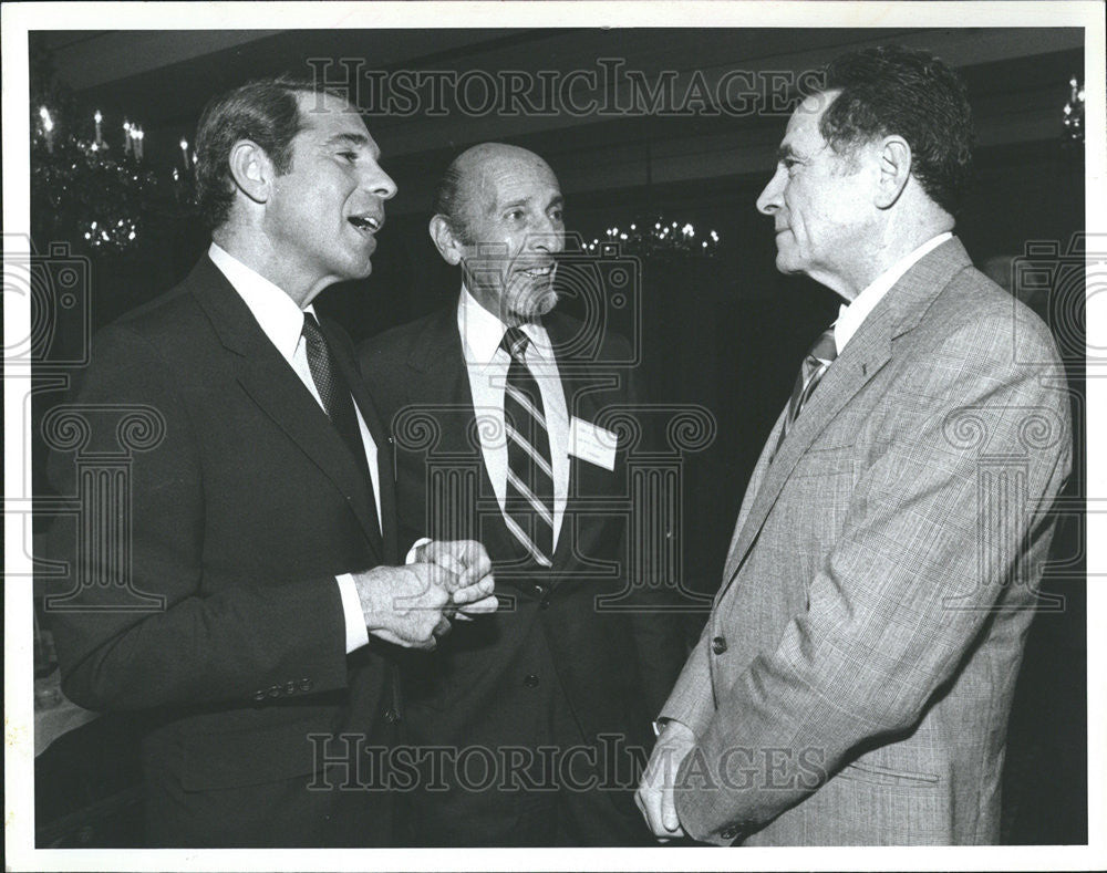 1983 Press Photo Morris Abraham Chairman President&#39;s Commission Canada - Historic Images