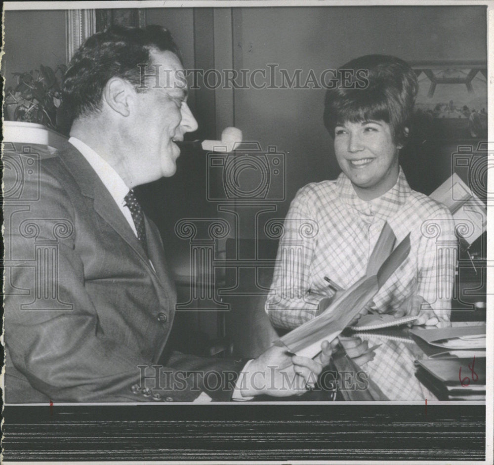 1969 Press Photo President Mrs Spiro Agnew Congress Republican John Fisher Susan - Historic Images