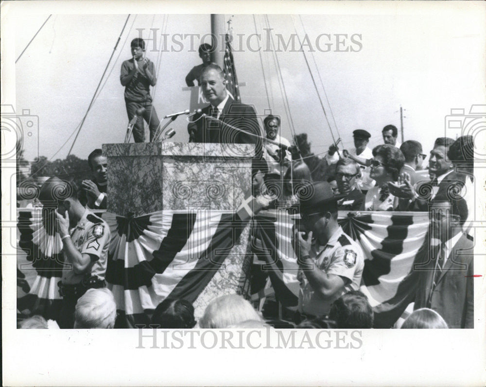 1969 Press Photo Vice President Elect Spiro Agnew - Historic Images