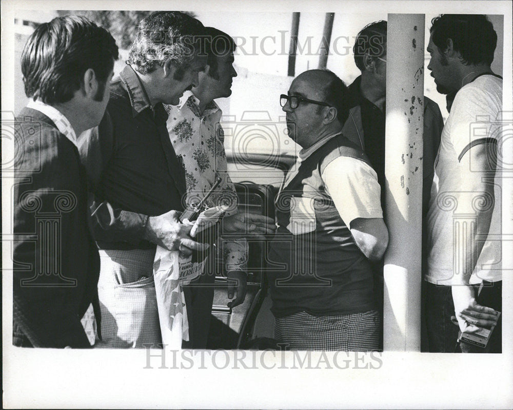 1954 Press Photo Lawyer Richard Abati - Historic Images