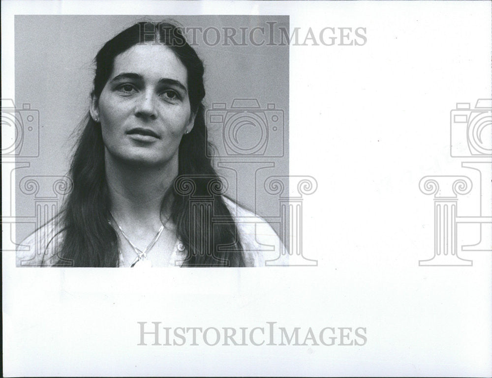 1980 Press Photo Joyce Abare NPR woman club president - Historic Images