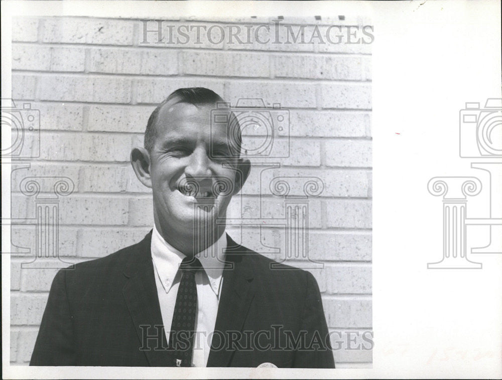 1969 Press Photo Jerry Atkinson vice mayor Nashvillle Tennessee USA Fitzgerald - Historic Images