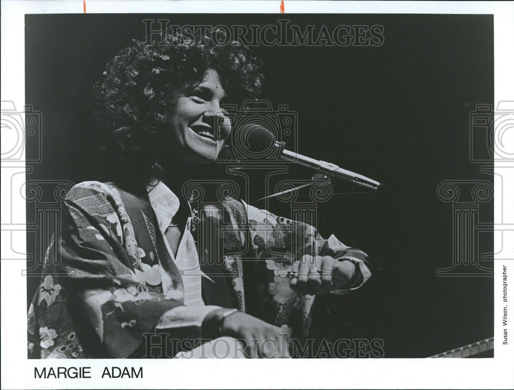 1982 Press Photo Margie Adam Clearwater Music Hall perform - Historic Images