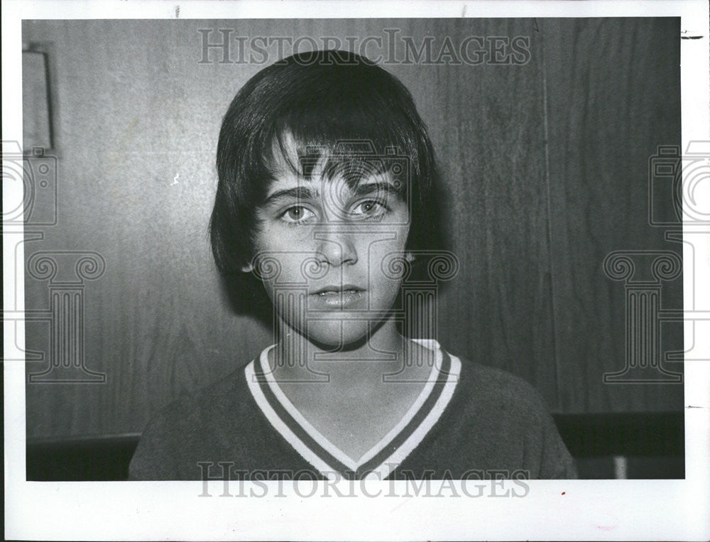 1980 Press Photo Junior Jaurn First Place Poetry Sohrader Jack Adams - Historic Images