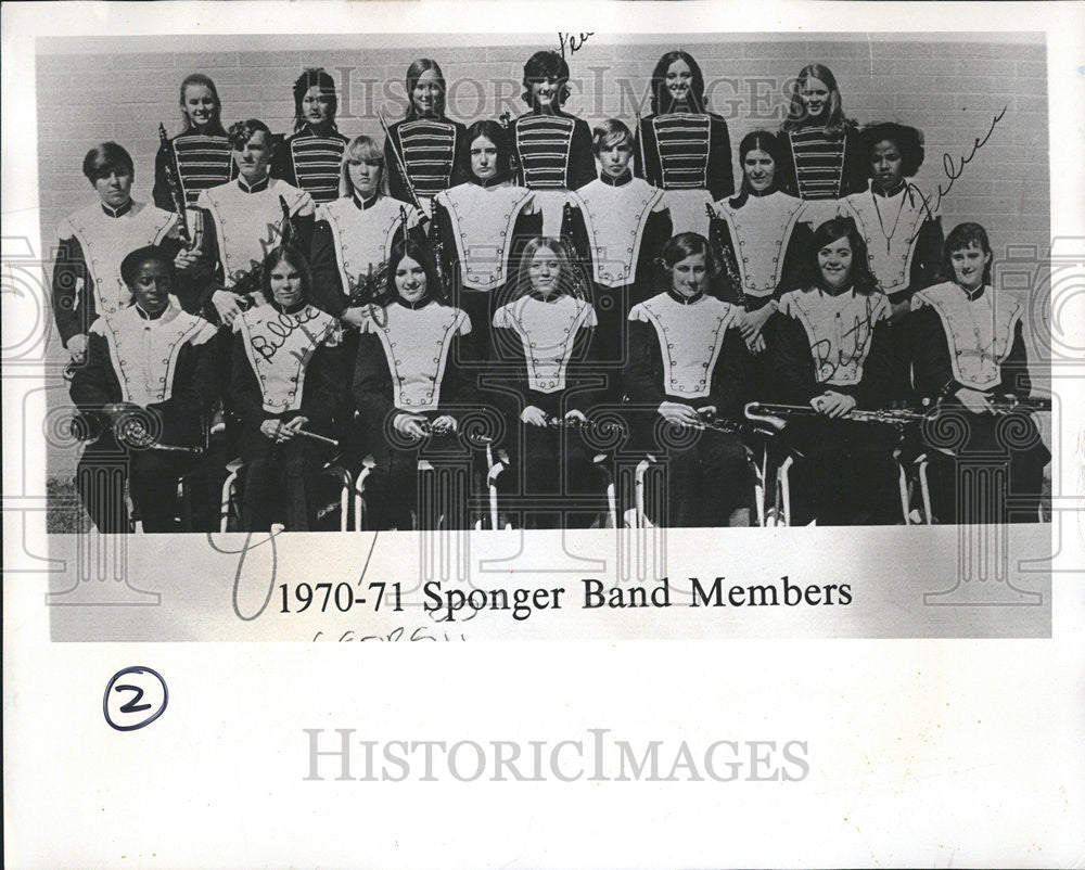 1978 Press Photo Sponger Band Members Music - Historic Images