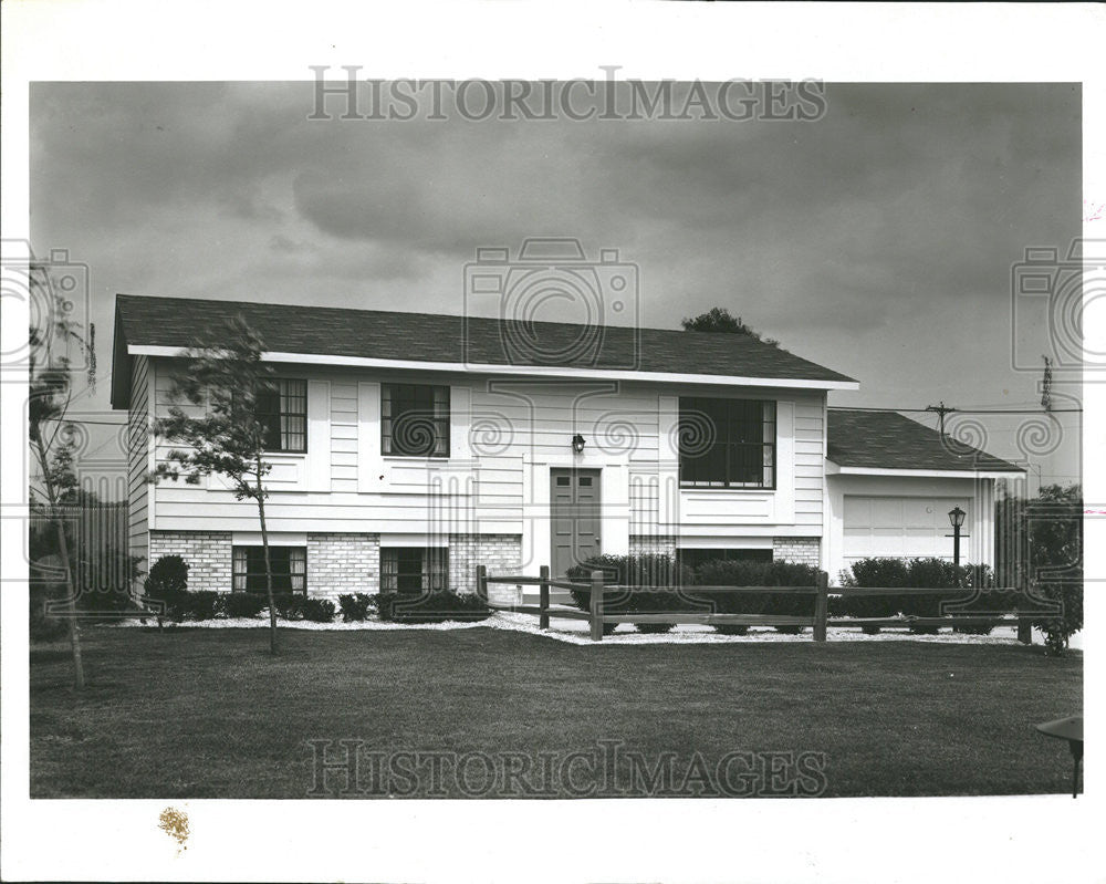 1972 Press Photo Newport Sugarbrook four models bedroom bath ranch - Historic Images