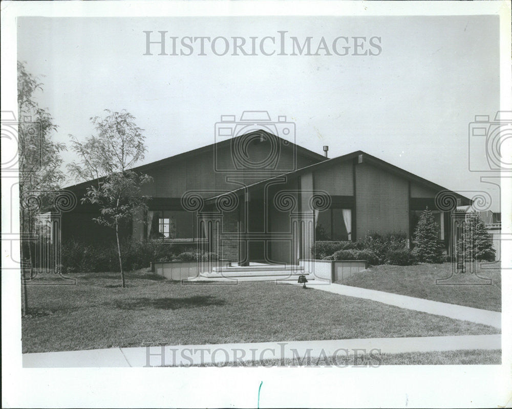 1973 Press Photo Final Phase California Style Home Larwin Group Greenbrook - Historic Images