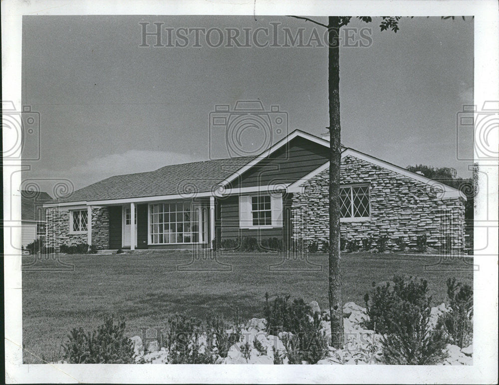 1967 Press Photo England Colonial ranch Sleepy Hollow Scholz designed homes - Historic Images