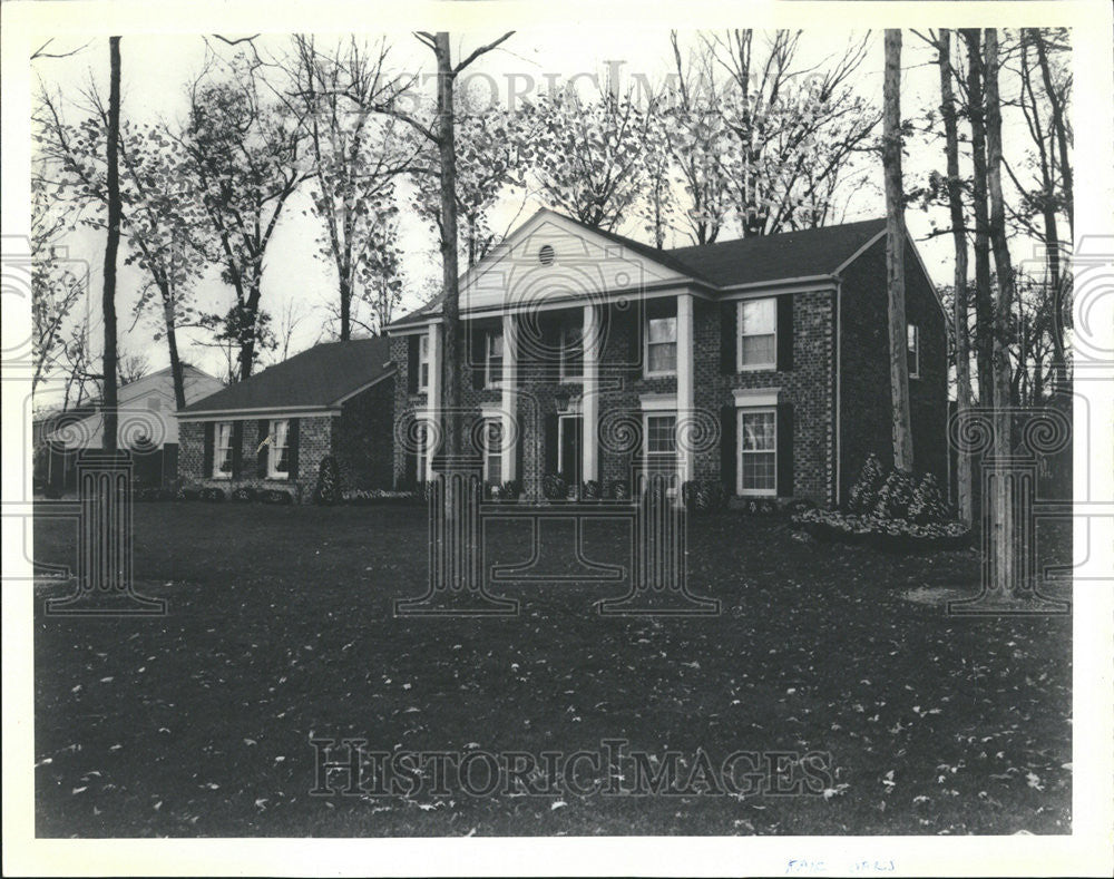 1980 Press Photo Monticello Pulte Corporation Williamsburg Colonial pursuits - Historic Images