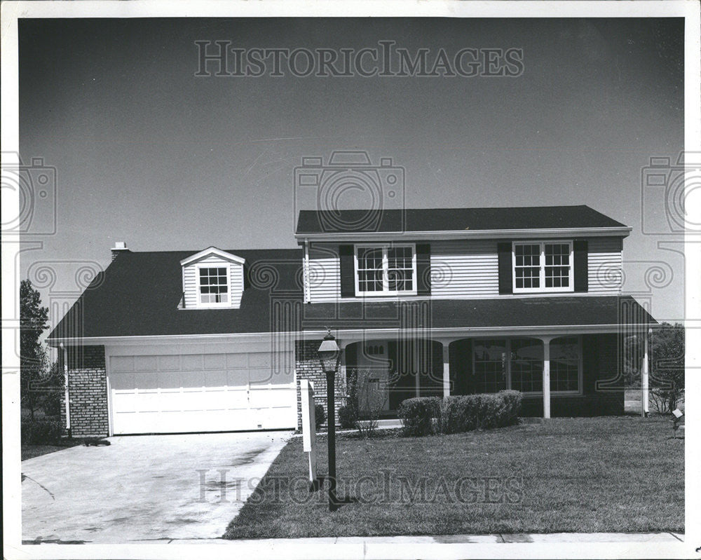 1970 Press Photo Miller Builder Willows West subdivision Georgetown - Historic Images