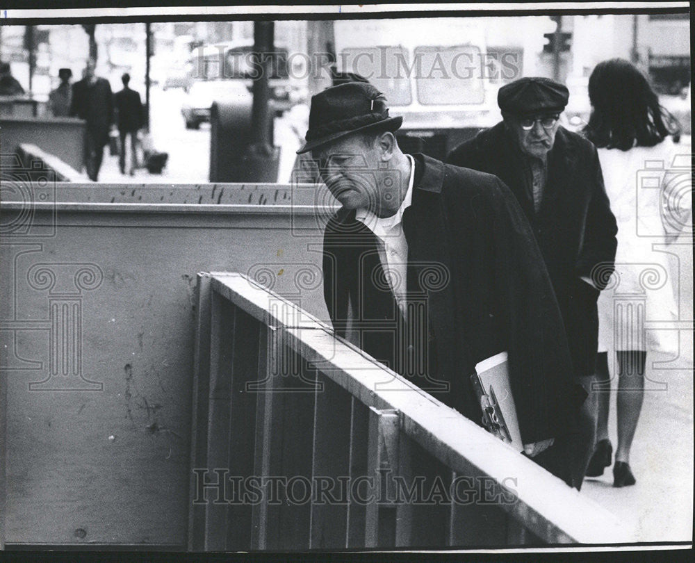 1971 Press Photo Michigan Avenue - Historic Images