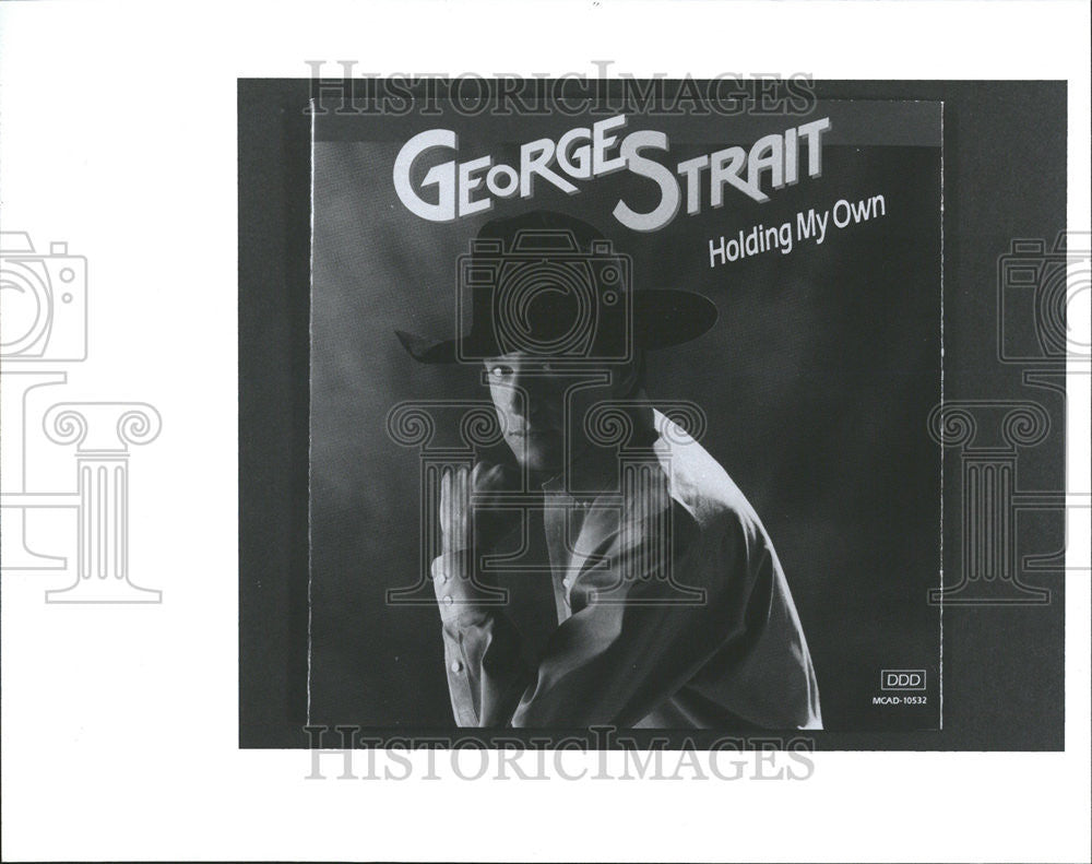 1992 Press Photo George Strait American Country Music Singer Musician - Historic Images