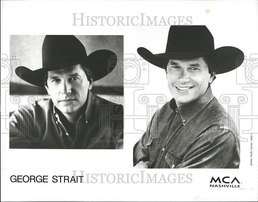 1994 Press Photo George Strait American Country Music Star Actor Music Producer - Historic Images