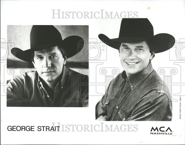 1994 Press Photo George Strait American Country Music Star Actor Music ...