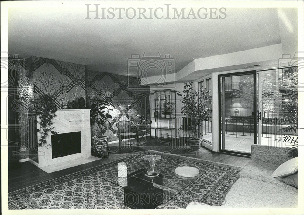 1981 Press Photo Housing Apartments - Historic Images