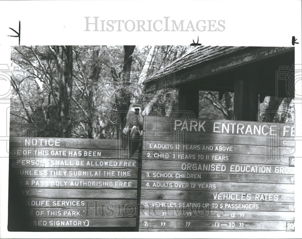 1989 Press Photo Nakuru National Park Kenya Africa - Historic Images