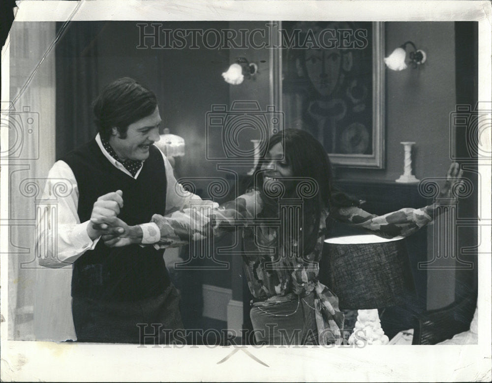 1969 Press Photo Marcello Mastroianni Italian Actor. - Historic Images