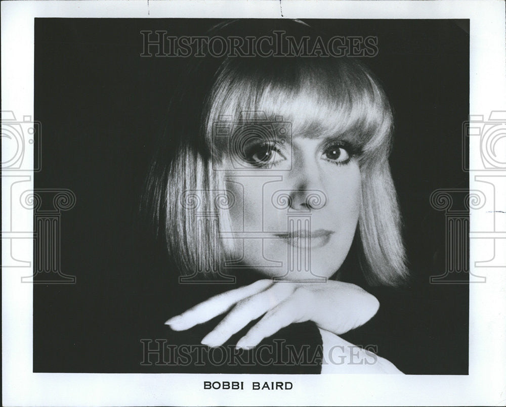 1976 Press Photo Bobbi Baird American Singer - Historic Images