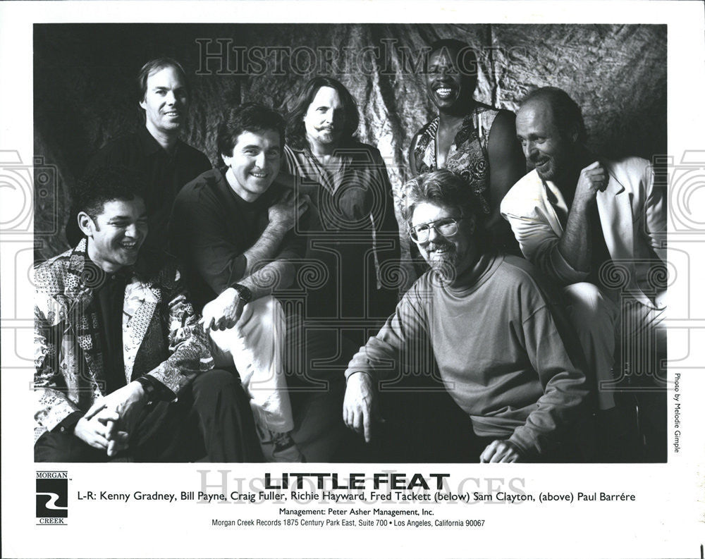 1992 Press Photo The Little Feat - Historic Images