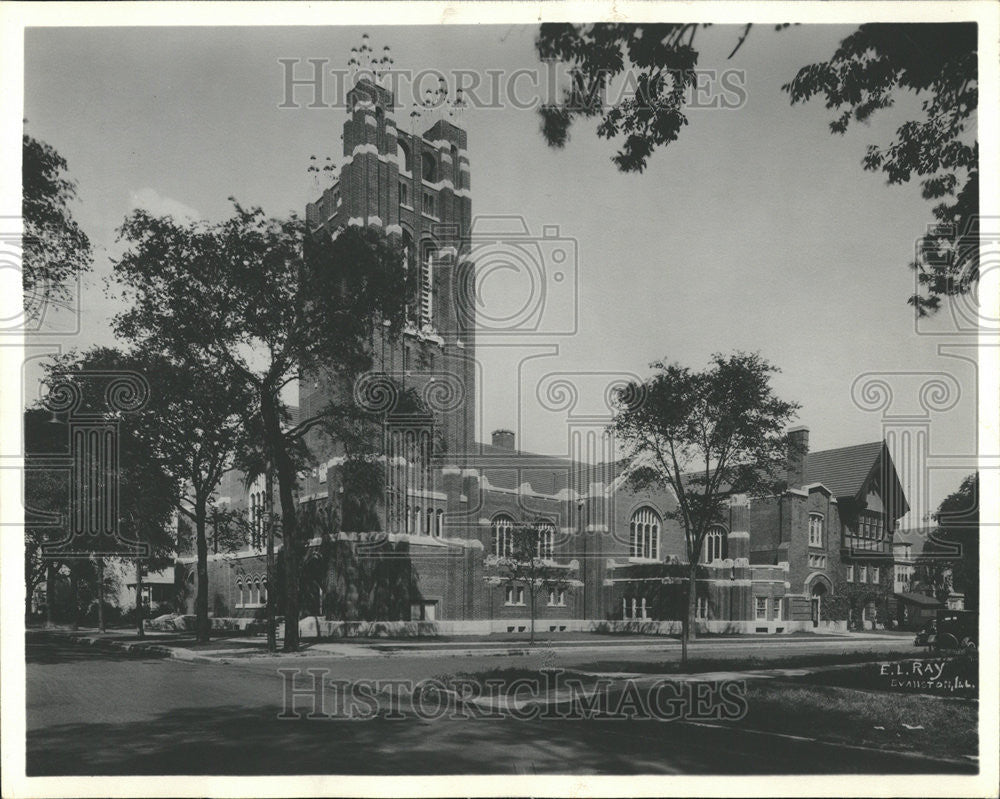 1959 Press Photo Second Presbyterian Church Evanston - Historic Images