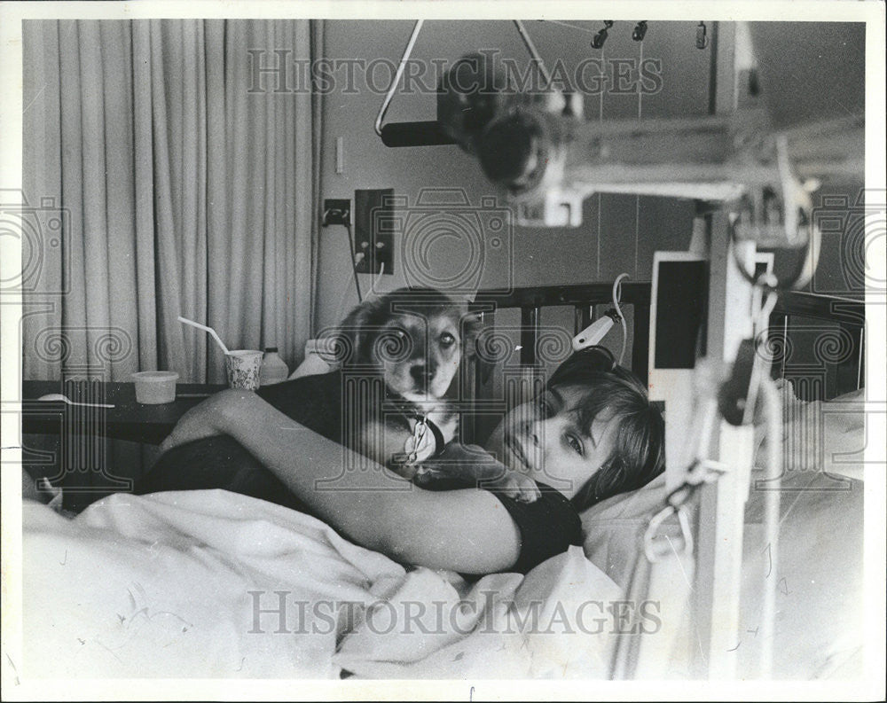 1982 Press Photo Philip Palminteri new pal Children memorial hospital health - Historic Images