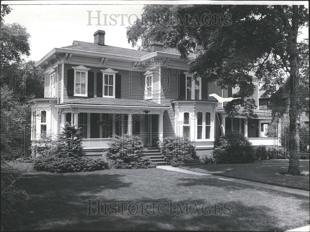 1974 Press Photo  BROWN HOUSE  1028 JUDSON  EVANSTON - Historic Images