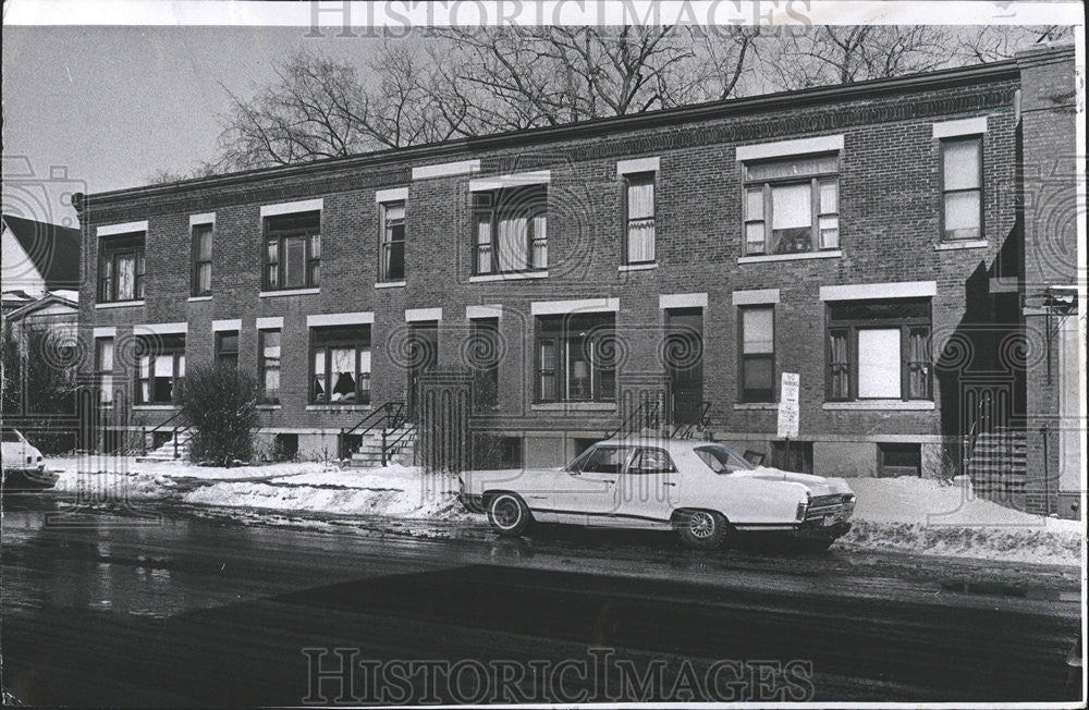 1970 Press Photo Northwestern University Own Building Emerson Evanston Code - Historic Images