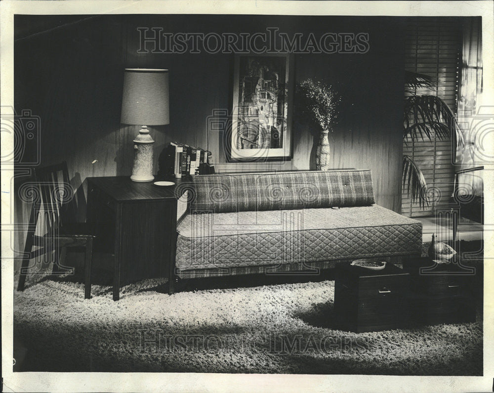 1966 Press Photo The Duo-Bed Unit Pictured inexpensive Designed for Appearance - Historic Images