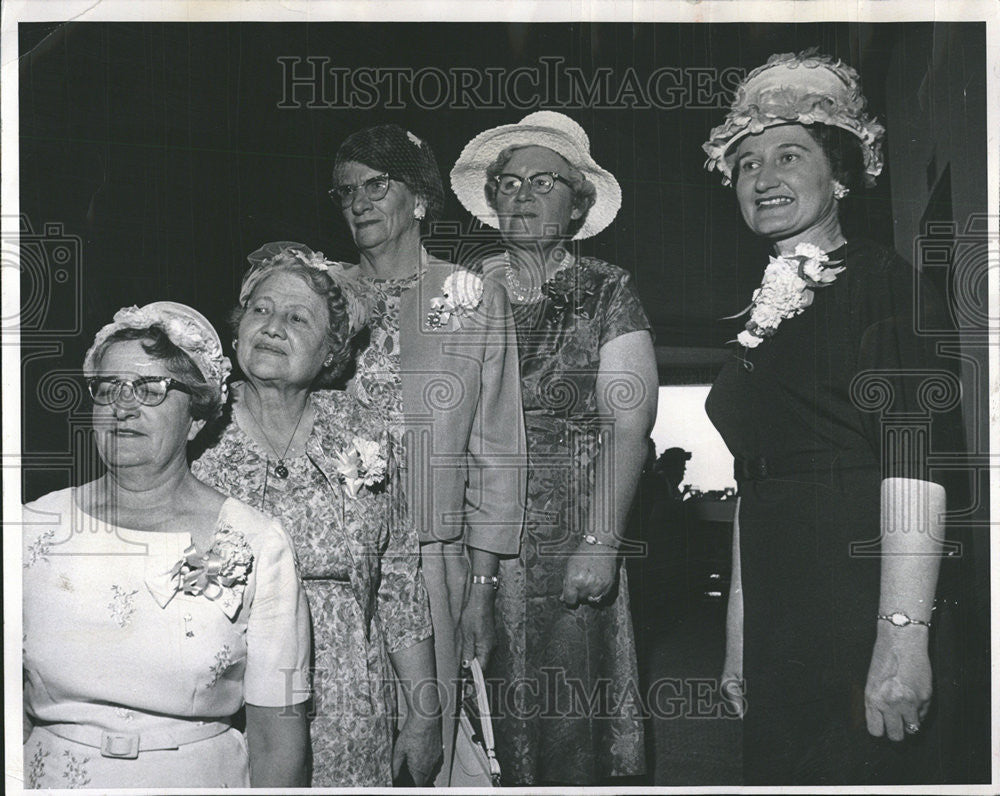 1965 Press Photo Colorado Mother Of Year Lake Marcum Pritchard Reiva Willuweit - Historic Images