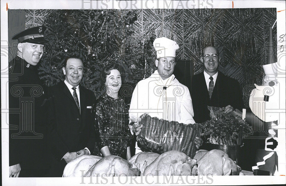 1963 Press Photo Mr Mrs Earl Lambuth Salvation Army Advisory Board turkey Emki - Historic Images