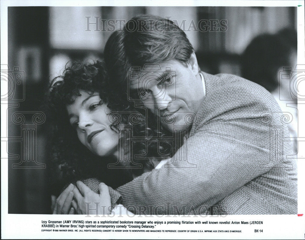 1988 Press Photo AMY IRVING AMERICAN ACTRESS - Historic Images