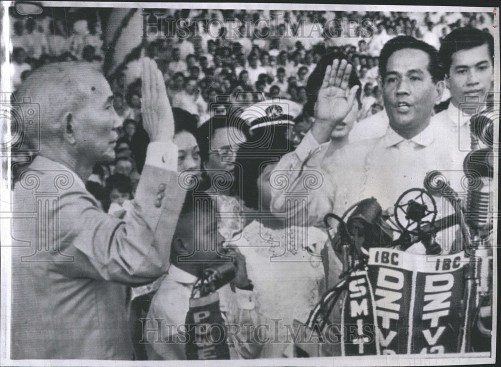1962 Press Photo Philippine President Diosdado Macapagal - Historic Images