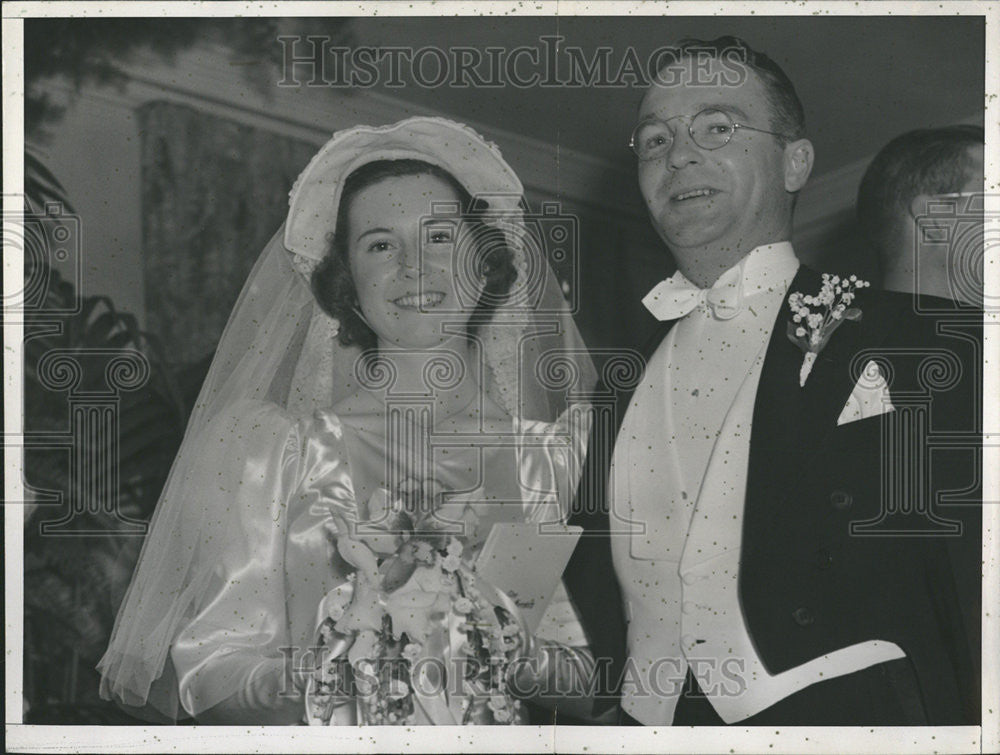 1939 Press Photo Mrs Charming Lilly Jr Nee Smith Merely Poona - Historic Images