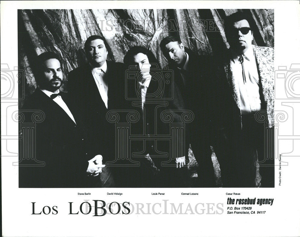 1993 Press Photo Los LoBos multiple Grammy Award American Chicano rock band East - Historic Images