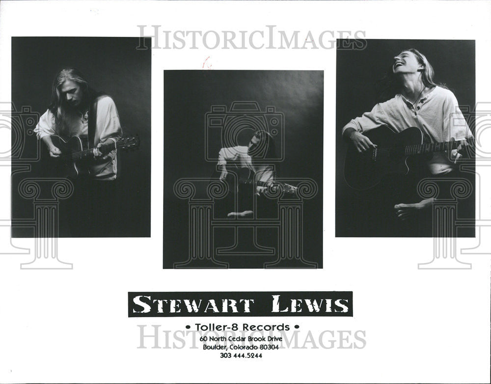 1995 Press Photo Stewart Lewis - Historic Images