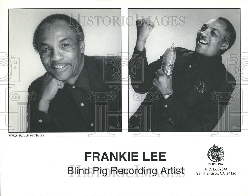 1994 Press Photo Frankie Lee, Blind Pig Recording Artist - Historic Images